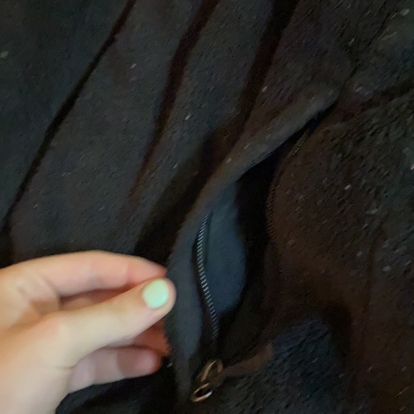 NORTHFACE BLACK ZIP UP JACKET!! - Picture 8 of 8
